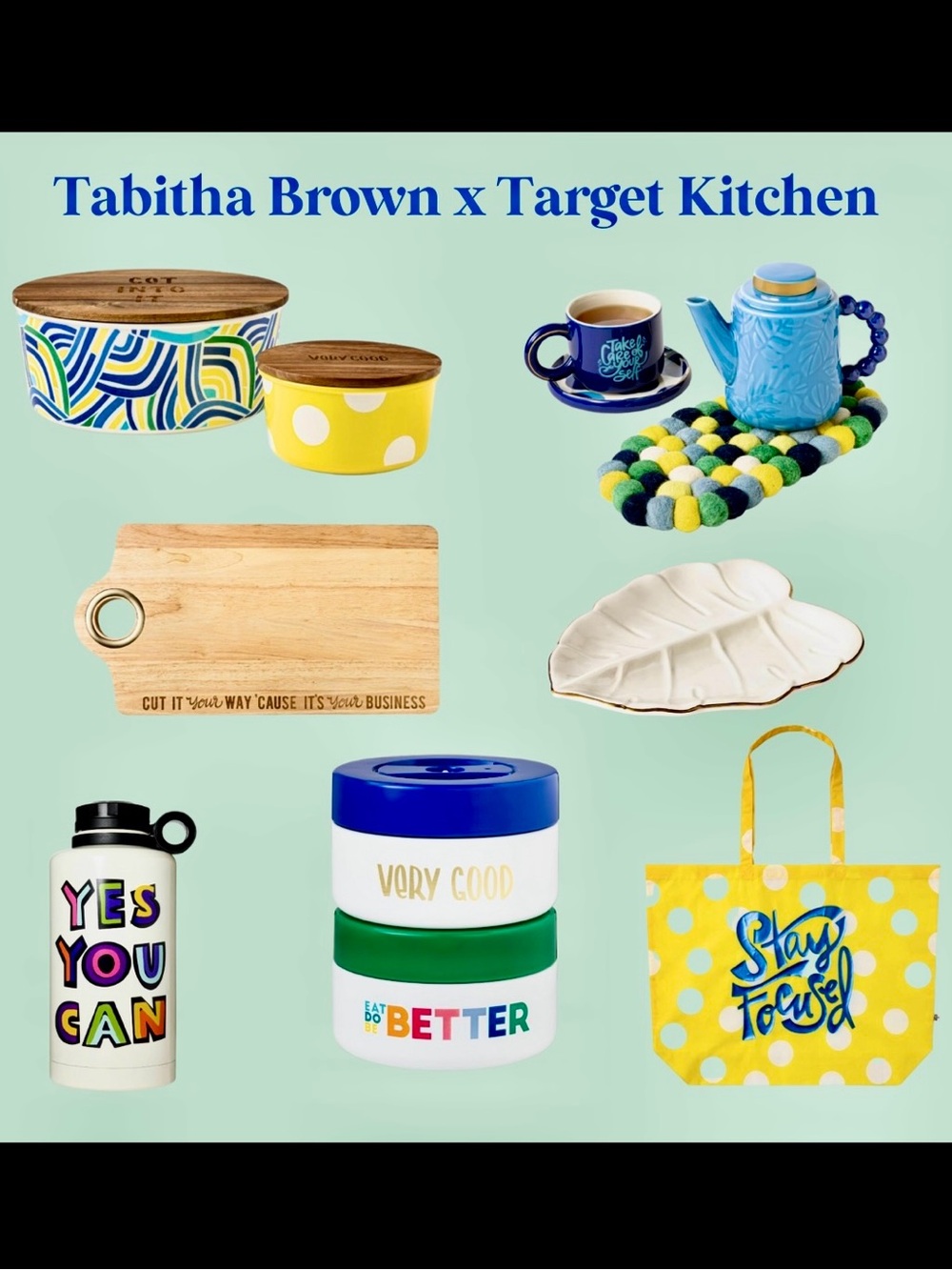 Tabitha Brown for Target 🎯 Stackable
Tea Set - Picture 3 of 5